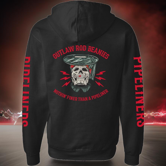 Hoodie Red/Black Pipeliner